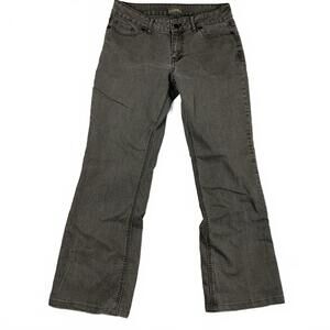 Denver Hayes Womens Size 8x32 (TF 30x 27) Black Flared Jeans - Comfortable Fit